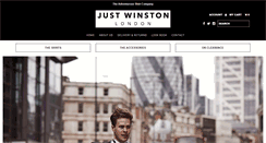 Desktop Screenshot of justwinston.com